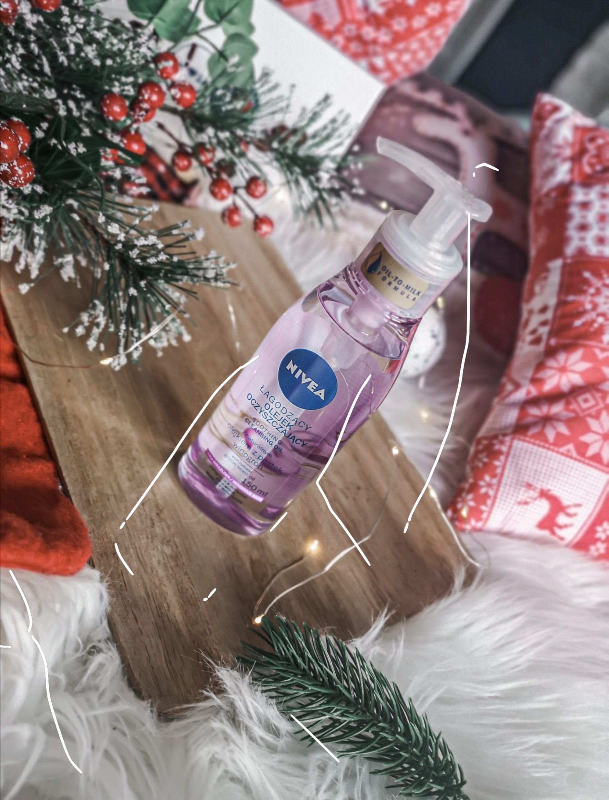 Nivea Cleansing Oil Soothing Grape Seed